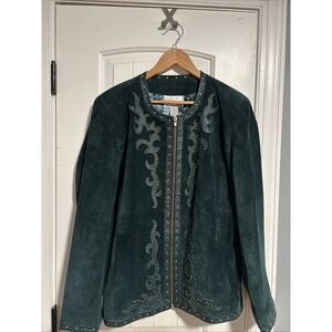 linea by louis dell'olio suede jacket XL
